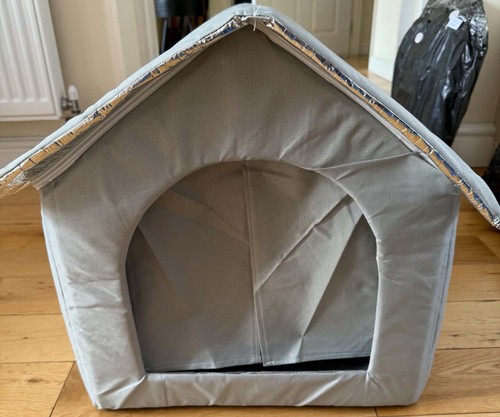 Grey covered cat - grey, house/dog