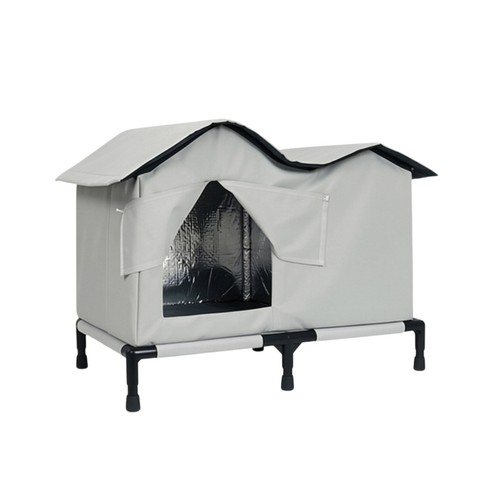 Raised outdoor pet refuge with - pet,