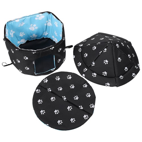 Weatherproof cat house black - house,