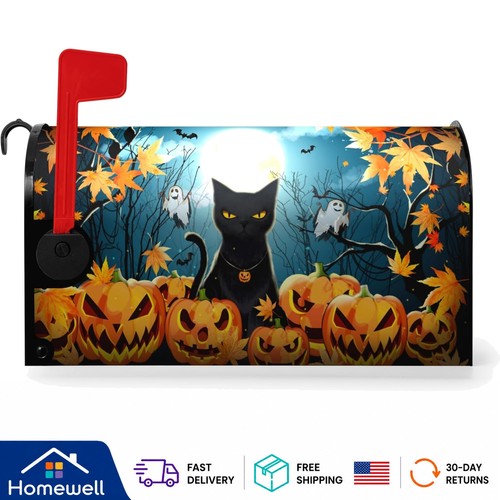 Magnetic halloween mailbox - magnetic,